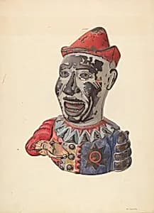 Humpty Dumpty Mechanical Bank by Alf Bruseth