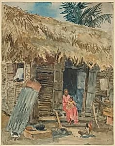 Hut in Trinidad by George Overbury (Pop) Hart