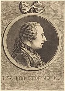 I.F.A. Brunet de Neuilly by Charles-Nicolas Cochin II