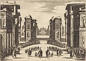 Il Solimano, Act II by Jacques Callot
