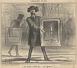 Ils m'ont refusé ca ... by Honoré Daumier