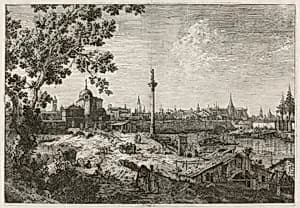 Imaginary View of Padua by Canaletto
