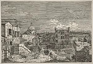 Imaginary View of Venice by Canaletto