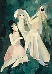 In the Park by Marie Laurencin