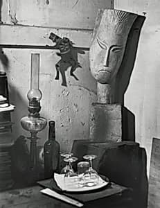 In Zadkine's Studio, Paris by André Kertész