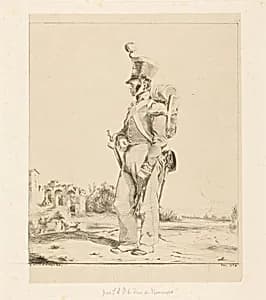 Infantryman by Louis d' Orléans, Duc de Nemours