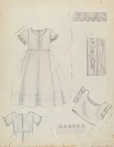 Infant's Dress and Shirt
