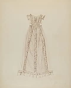 Infant's Dress (Back View) by Lucien Verbeke