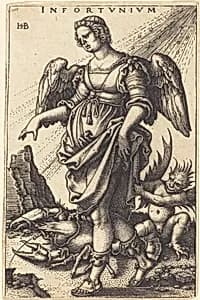 Infortunium (Misfortune) by Sebald Beham