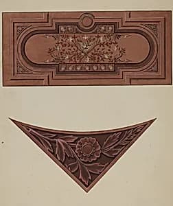 Inlaid Wood Panel by William A. Kropp