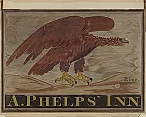 Inn Sign: "A. Phelps'" by Martin Partyka