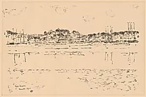 Inner Harbor by Childe Hassam