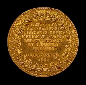 Inscription in a Laurel Wreath [reverse] by Etienne Delaune