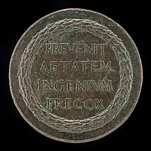 Inscription in a Wreath [reverse] by Lysippus Junior