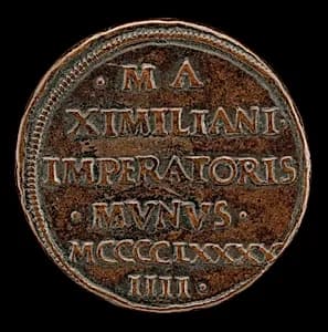 Inscription [reverse] by Attributed to Francesco Francia