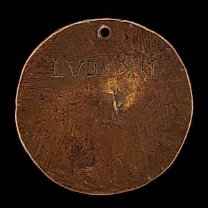 Inscription [reverse] by French or Italian 16th Century after Michel Colombe