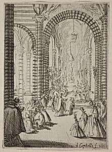Interior of a Church by Bernardino Capitelli