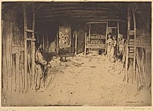 Interior: Perthshire by David Young Cameron