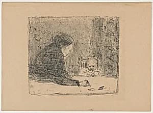 Intérieur (La grand-mère) by Pierre Bonnard