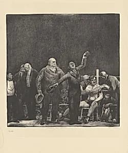 Introducing John L. Sullivan by George Bellows