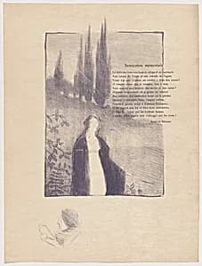 Portrait of Maurice Dumont and Henri de Régnier (poet)