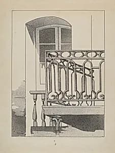 Iron Balcony by Aurelia Arbo