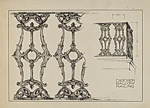 Iron Balcony Railing by Aurelia Arbo