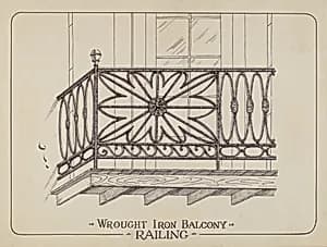 Iron Balcony Railings by Aurelia Arbo