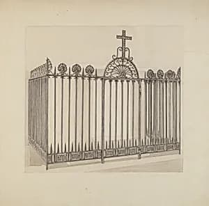 Iron Gate and Fence by Aurelia Arbo