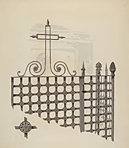 Iron Gate and Fence by Joseph L. Boyd