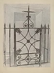 Iron Gate and Fence by Aurelia Arbo