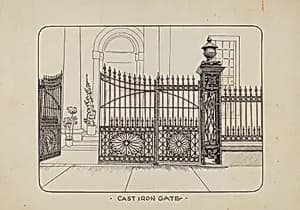 Iron Gate and Fence by Ray Price