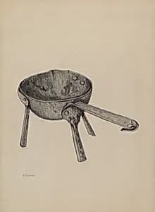Iron Ladle by Genevieve Jordan