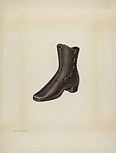 Iron Mannequin Shoe by Wellington Blewett