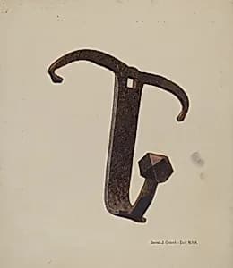 Iron Pot Hook