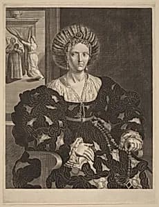 Isabella d'Este by Pieter Holsteyn II, after Giulio Romano