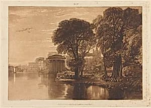 Isleworth by Joseph Mallord William Turner and Henry Edward Dawe