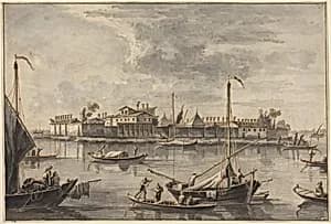 Isola del Lazaretto Nuovo by Francesco Tironi