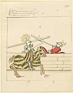 Italian Joust of Peace by German 16th Century