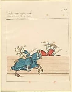 Italian Joust of Peace by German 16th Century