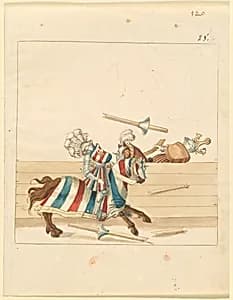 Italian Joust of Peace by German 16th Century
