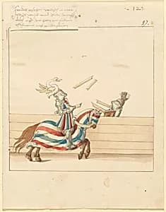 Italian Joust of Peace by German 16th Century