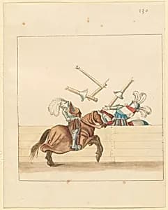 Italian Joust of Peace by German 16th Century
