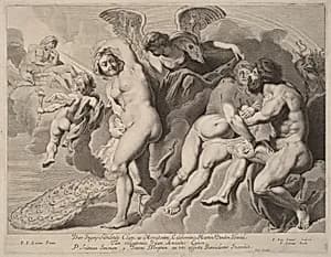 Ixion Deceived by Juno by Pieter van Sompel