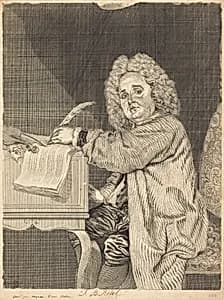 J.-B. Rebel by Jean Moyreau, Antoine Watteau