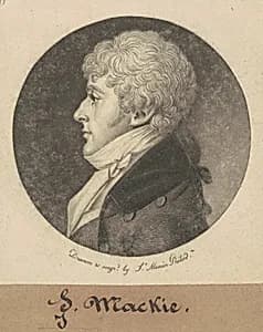 J. McKie by Charles B. J. Févret de Saint-Mémin