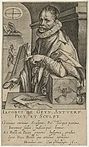 Portrait of Andries Jacobsz Stock