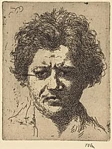Jacob Epstein, No. 2 by Augustus John
