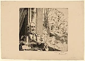 Jacob Meyer-Heine by Félix Bracquemond
