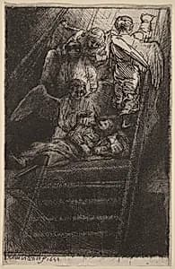 Jacob's Ladder by Rembrandt van Rijn